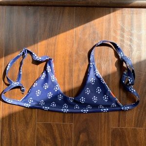 Reversible triangle bikini top